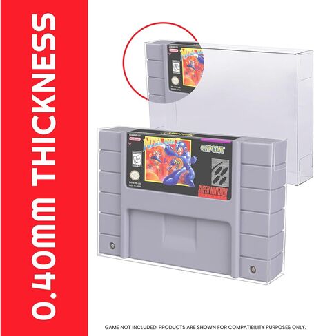 SNES Games Cartridge Protector, 0.40 MM, Pack of 25 in Kuwait