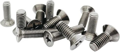 20Pcs DIN965 Titanium Flat Head Screw M1-M2.5 in Saudi Arabia