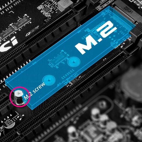 M.2 SSD Screw Kit NGFF NVMe Mounting Pack for DIY Enthusiasts in Kuwait