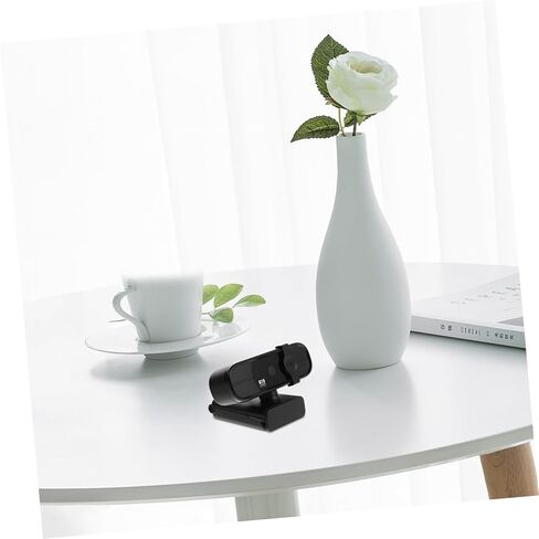 Housoutil Streaming Webcam for PC with Microphone USB Computer Camera for Live Video Conferencing Online Teaching Easy Setup HD Image Quality for Desktop Use in Kuwait