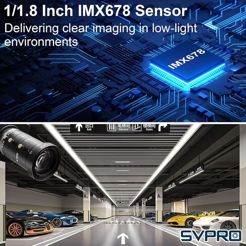 SVPRO 4K 60FPS USB3.0 HDMI Camera, Manual Focus Webcam with 10-55mm Zoom Lens, H.264 High Speed UVC Lightburn Cameras for Computer, Compatible for Windows Mac Linux Android TV in Kuwait