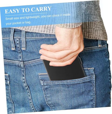 Memory Card Storage Case PP Box with Shock Protection Black in Kuwait