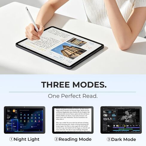 Tablet 11 Inch, Android 16 Tablet with Keyboard Gemini AI, Obsidian in Kuwait