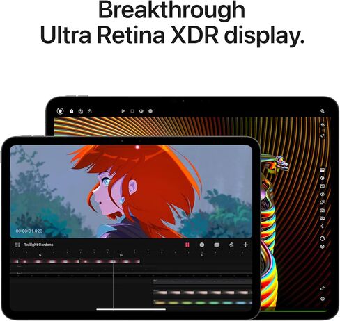 Apple iPad Pro 13-Inch (M4): Built for Apple Intelligence, Ultra Retina XDR Display - Nano-Texture Glass, 2TB, 12MP Front/Back Camera, LiDAR Scanner, Wi-Fi 6E + 5G Cellular, Face ID — Space Black in Kuwait