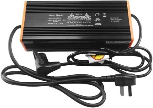 24V 8A Lithium Battery Charger Round 4 Holes Plug Compatible with NOBLIFT Edge PTE15N Electric Pallet Jack in Saudi Arabia