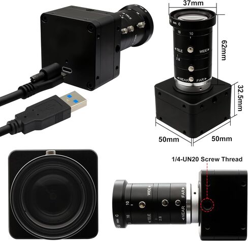 SVPRO 12MP USB 3.0 Camera 1080P 230fps 4K 60fps UVC Webcam with Zoom in Kuwait