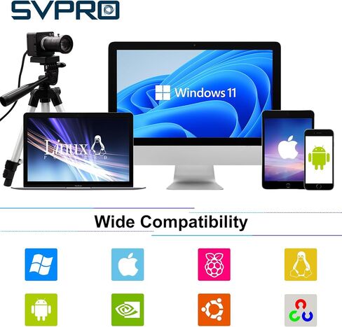 SVPRO 12MP USB 3.0 Camera 1080P 230fps 4K 60fps UVC Webcam with Zoom in Kuwait