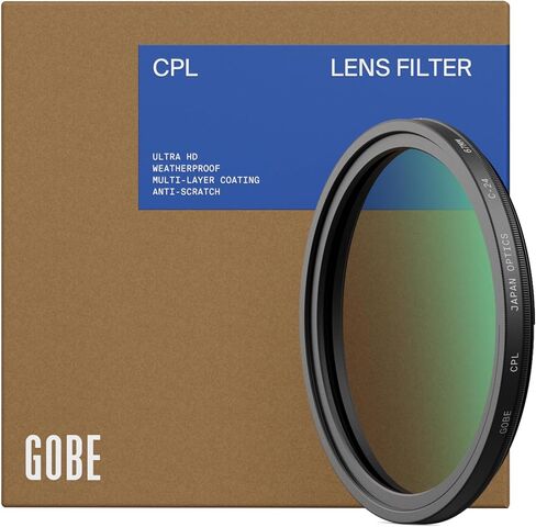Gobe 77mm Circular Polarizing (CPL) Lens Filter in Kuwait