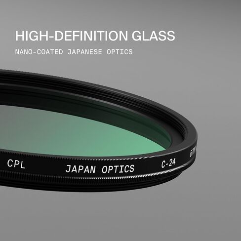 Gobe 77mm Circular Polarizing (CPL) Lens Filter in Kuwait
