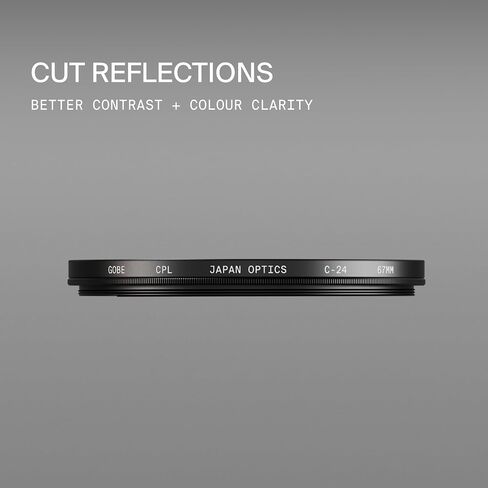 Gobe 77mm Circular Polarizing (CPL) Lens Filter in Kuwait