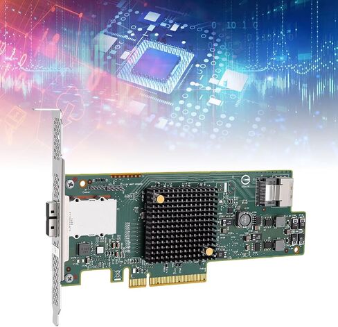 Zopsc 6Gb S PCIe HBA Controller Card, 8 Port SAS SATA Expansion in Kuwait