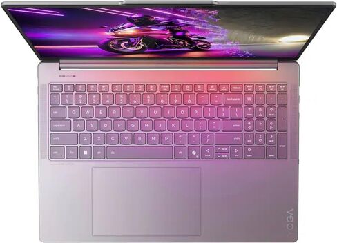 Lenovo Yoga Pro 9i Aura Edition AI Laptop, Intel Ultra 9 285H, NVIDIA GeForce RTX 5060, 32GB RAM, 2TB SSD, 16.0" 3.2K OLED 120Hz 1000nits Touchscreen, 5.0MP IR Camera with E-shutter, Win11 - Luna Grey in Kuwait