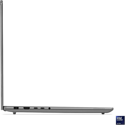 Lenovo Yoga Pro 9i Aura Edition AI Laptop, Intel Ultra 9 285H, NVIDIA GeForce RTX 5060, 32GB RAM, 2TB SSD, 16.0" 3.2K OLED 120Hz 1000nits Touchscreen, 5.0MP IR Camera with E-shutter, Win11 - Luna Grey in Kuwait