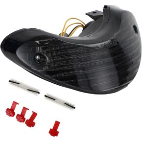 Areyourshop LED Taillight integrated Turn Signals For Suzuki SV650 1999-2003 TL1000S TL1000R Clear