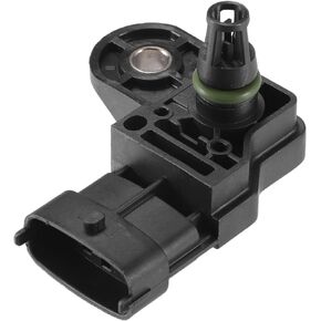 Motoforti Car Manifold Air Pressure Sensor Replacement, for Ford Escape 2013, Plastic, No.EL8A-9F479-AA/CV2A9F479AA, Black