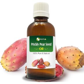 Salvia Prickly Pear Seed (Opuntia Ficus-Indica) Essential Oil 100% Pure, Undiluted and Organic - Natural, Premium Aromatherapy Oil - Therapeutic Grade - 30 ML/1 Oz