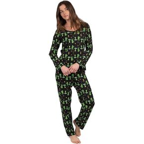 بيجامة Leveret النسائية قطعتين 100% قطن تناسب مجموعة متنوعة من الأنماط (مقاس X-Small-X-Large) in Kuwait