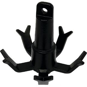 Extreme Max 3006.6788 BoatTector Vinyl-Coated Gripper Anchor - 18 lbs, Black