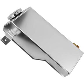 DNA MOTORING TANK-COL-017 Aluminum Coolant Expansion Overflow Tank [Compatible with 81-95 JEEP WRANGLER/CJ5/CJ7]