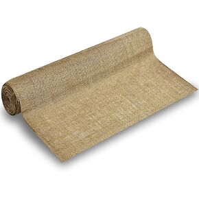Pico Textiles 40" Wide Burlap - 1 Yard, (3 Feet) - Premium Natural Burlap Fabric, Sold by The Yard - Great for Weddings, Home Crafts, Garden Fabric, Burlap Table Runner, Burlap Tablecloth and More