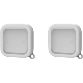 2PCS Silicone Lens Cap for Insta360 Ace Pro, Sports Camera Lens Protective Cover for Insta 360 Accessories (1 Gray + 1 Black)