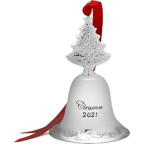Wallace 27th Edition Silver Plated Grande Baroque Bell with Tree Finial, Tree