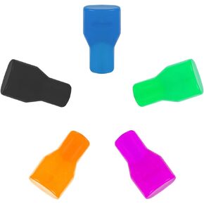 5pcs Bite Valve Replacement for Camelbak , Multicolored Mouthpiece Replacement for Dust Cover Bite Valve Accessories Replacement for Hydration Bladder