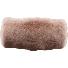 Faux Fur Hand Muffs, Women Warm Faux Rabbit Fur Muffs