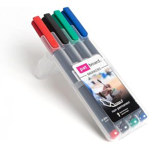 PATBOARD - modubooq - Non-permanent Markers Black 1x (0.6mm) - Wet Erase Pen - F