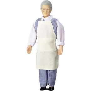 Dollhouse Miniature Shopkeeper Doll