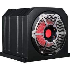 DS18 HYDRO NXL-10SUBLD 10" Marine & Motorsports Subwoofer Box Loaded with Integrated RGB Lights 4 Ohms 700W