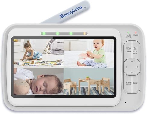 Moonybaby QuadView 50 & 60 Replacement Monitor, Only for Camera's S/N Number Start with 13 in Kuwait