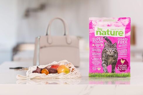 Grain Free Cat Food Made in USA [Grain Free Dry Cat Food with Superfood Ingredients for Food Sensitivities and Immune Health], Salmon and Menhaden Fish Meal Recipe, 3.5 lb. Bag in Saudi Arabia
