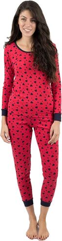 Leveret Womens Pajamas 2 Piece 100% Cotton Classy Fit Pjs Variety of Styles (Size X-Small-X-Large) in Saudi Arabia