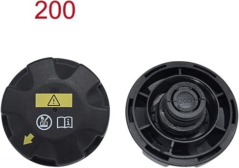 200 KPA Radiator Coolant Expansion Overflow Tank Cap Cover Compatible with BMW E90 E60 F10 F01 E70 17117639021 (200bar) in Saudi Arabia