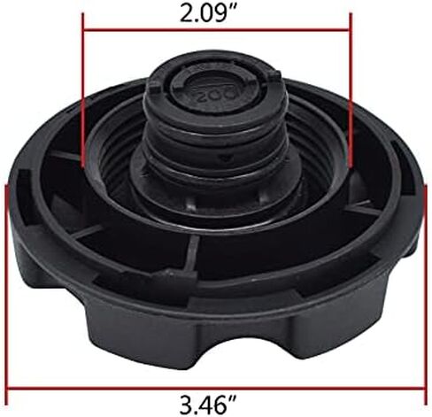 200 KPA Radiator Coolant Expansion Overflow Tank Cap Cover Compatible with BMW E90 E60 F10 F01 E70 17117639021 (200bar) in Saudi Arabia
