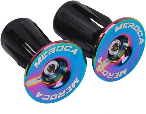 4psc Bar End Plugs Road Bike Mountain Bike, Handlebar Plugs Cycling Colorful Aluminum Bike Handlebar End Caps for Most Bicycle, MTB, BMX, Fixie in Saudi Arabia