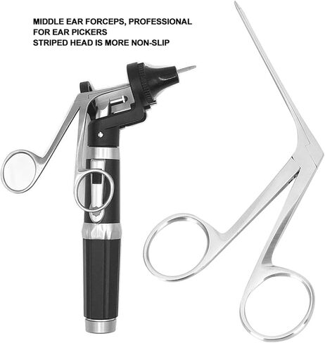ملاقط الأنف المصنوعة من الفولاذ المقاوم للصدأ لتنظيف الأذن، ملقط الأذن، أداة إزالة شمع الأذن، تنظيف الأذن لعلاج الأذن، ملقط الأذن ذو طيات، منظف الأذن لتنظيف الأذن، علاج الأذن، الأذن in Kuwait