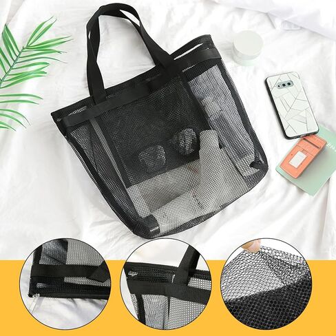 Black Mesh Fabric 78.7 x 62.9 Inch, Nylon Mesh Netting for Backpack Pocket Straps, Netting Clothes and Other DIY Craft in Kuwait