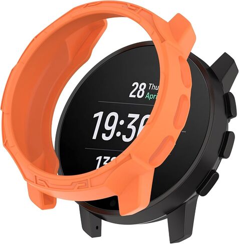 Protective Case Compatible for SUUNTO 9 Peak/Peak Pro Case Cover Bumper Shell TPU Anti-Scratch Frame for SUUNTO 9 Peak/Peak Pro Smart Watch Accessories Coverage Protector (4 Pack) in Saudi Arabia