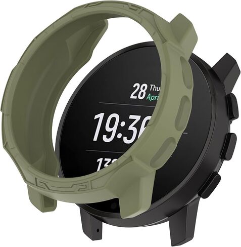 Protective Case Compatible for SUUNTO 9 Peak/Peak Pro Case Cover Bumper Shell TPU Anti-Scratch Frame for SUUNTO 9 Peak/Peak Pro Smart Watch Accessories Coverage Protector (4 Pack) in Saudi Arabia