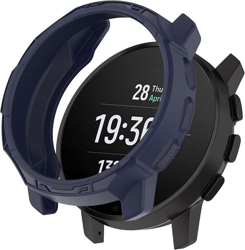 Protective Case Compatible for SUUNTO 9 Peak/Peak Pro Case Cover Bumper Shell TPU Anti-Scratch Frame for SUUNTO 9 Peak/Peak Pro Smart Watch Accessories Coverage Protector (4 Pack) in Saudi Arabia