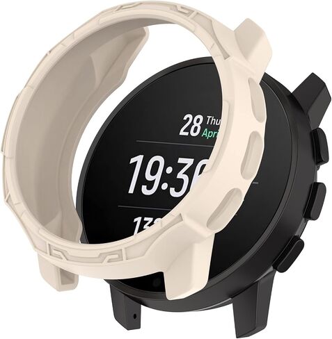 Protective Case Compatible for SUUNTO 9 Peak/Peak Pro Case Cover Bumper Shell TPU Anti-Scratch Frame for SUUNTO 9 Peak/Peak Pro Smart Watch Accessories Coverage Protector (4 Pack) in Saudi Arabia