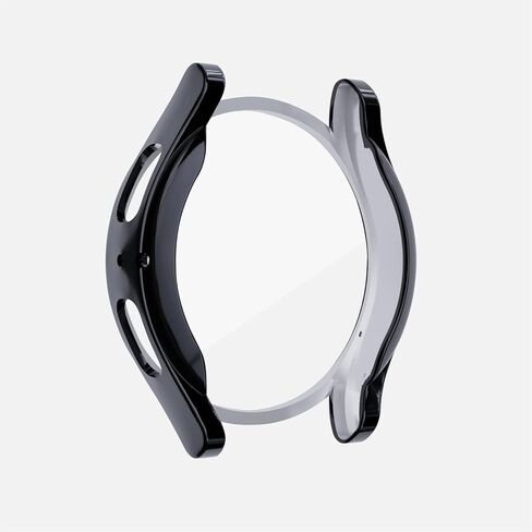 حافظة YuiYuKa لواقي شاشة سامسونج جالاكسي 5 مقاس 40 مم، حافظة حماية واقية للشاشة من جميع الجوانب مطلية بمادة TPU الناعمة، غطاء ساعة جالاكسي 5 مقاس 40 مم، ذهبي in Kuwait