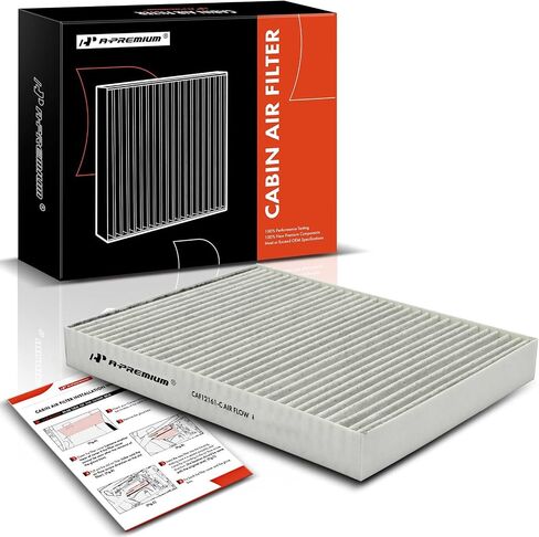 A-Premium Cabin Air Filter w/Activated Carbon Compatible with Kia Models - Sorento 2016 2017 2018 2019 2020, Replace# MCF12161, 230207 in Saudi Arabia