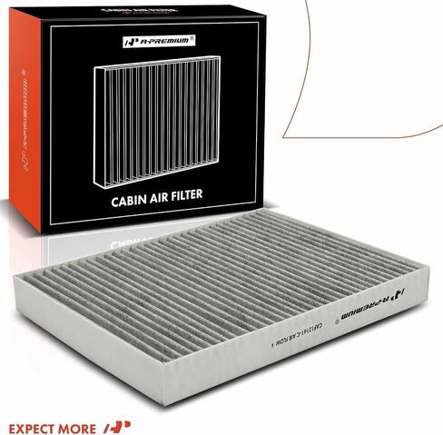 A-Premium Cabin Air Filter w/Activated Carbon Compatible with Kia Models - Sorento 2016 2017 2018 2019 2020, Replace# MCF12161, 230207 in Saudi Arabia