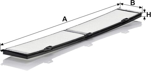 Mann Filter CUK 8430 Cabin Filter With Activated Charcoal for select BMW models in Saudi Arabia