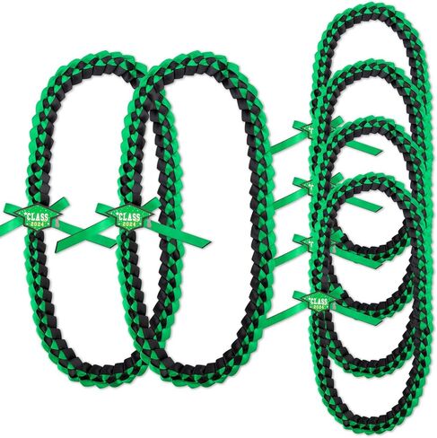 Geegoods Graduation Leis 2024 Ribbon Lei Graduation Money Lei لفئة 2024 التخرج قابل للتعديل قلادة هدية التخرج اكسسوارات الحفلات للنساء والرجال in Kuwait