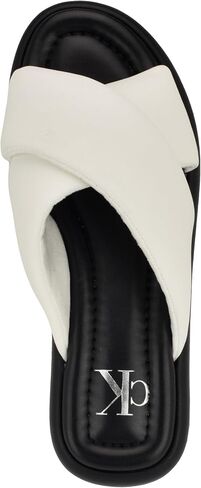 Calvin Klein Women's Evey Flat Sandal in Saudi Arabia