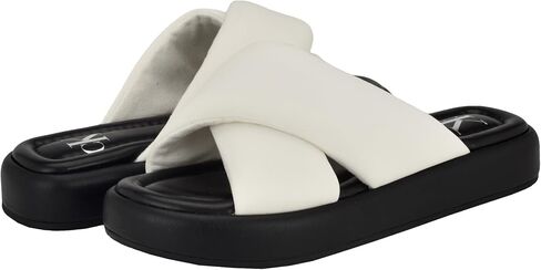 Calvin Klein Women's Evey Flat Sandal in Saudi Arabia